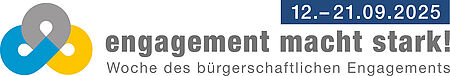 Logo der Aktionswoche bürgerschaftliches Engagement 2025